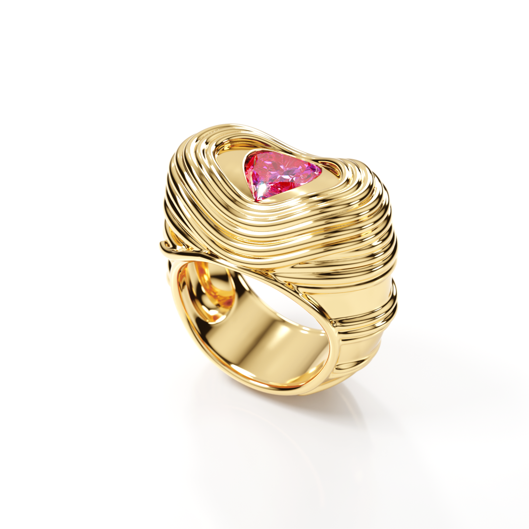 Mia Ring Yellow Gold