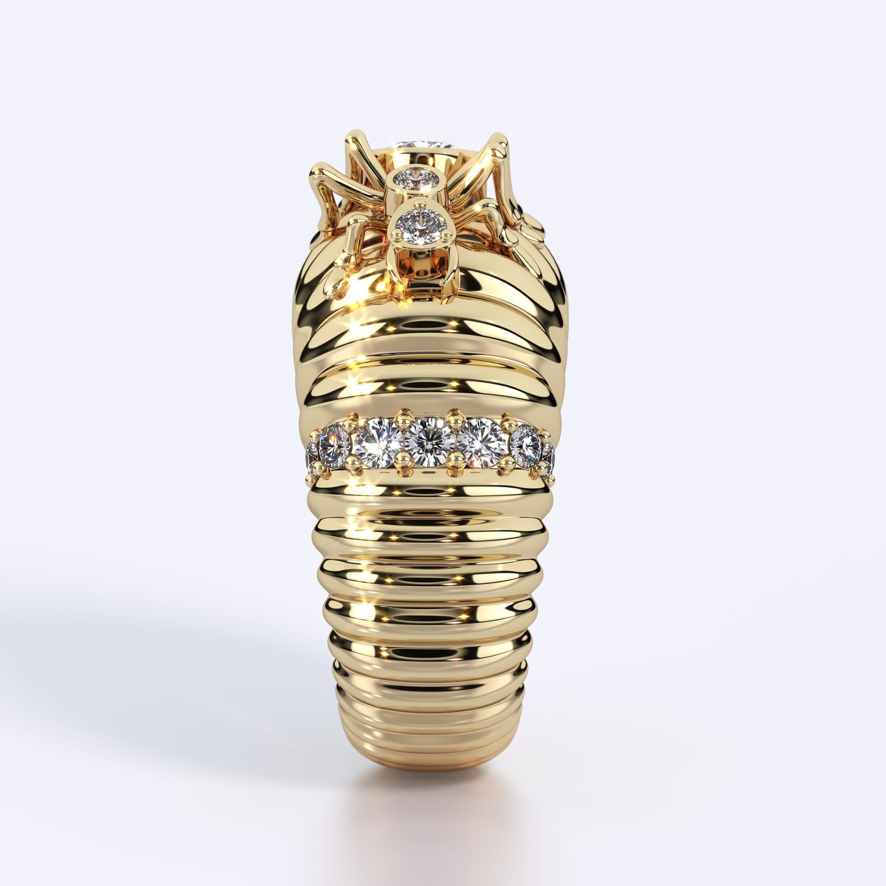 Kokoro Cocktail Ring 18k Yellow Gold
