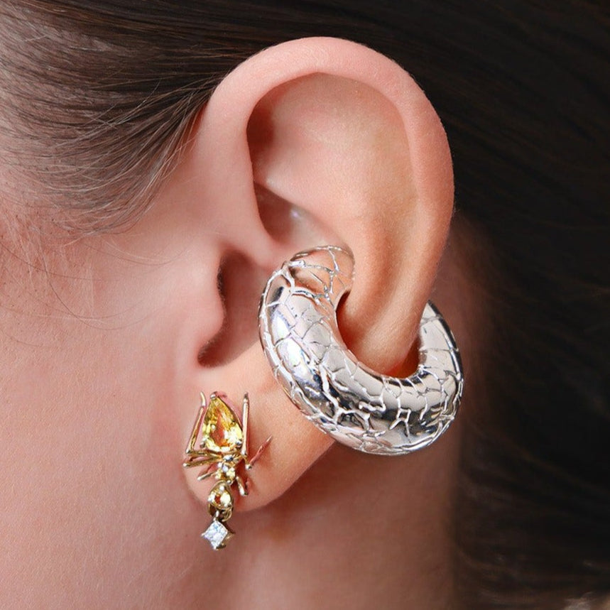 Beatrice Mini Ear Cuff Silver