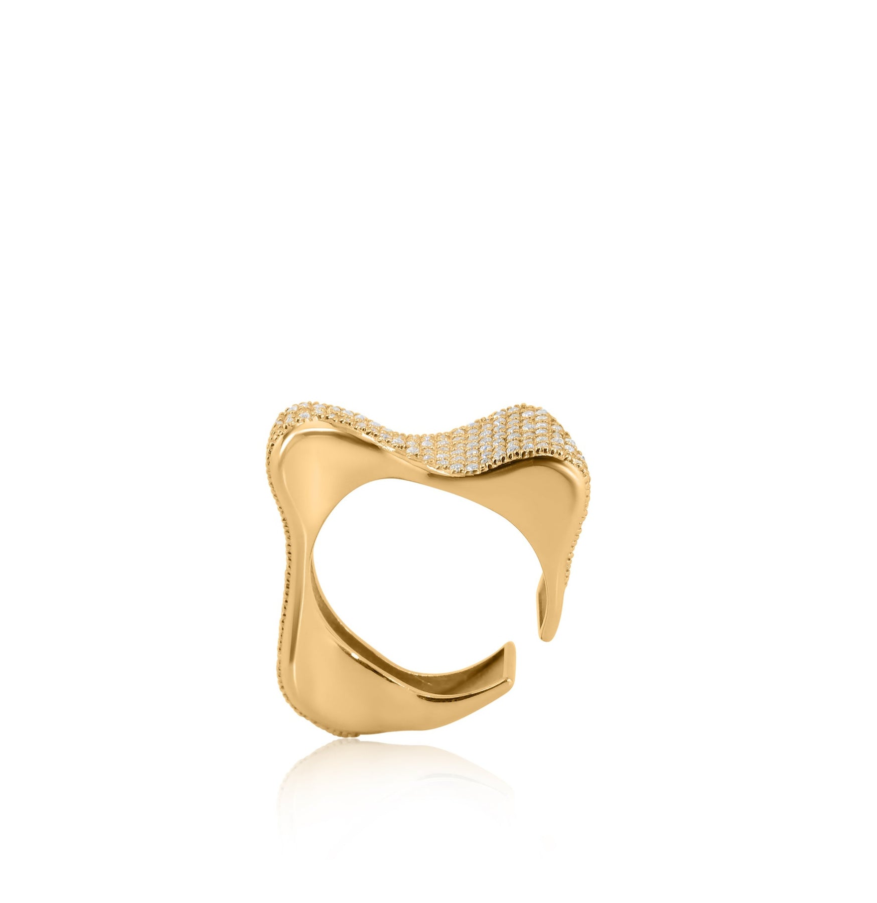 Bobbi Ear Cuff Yellow Gold