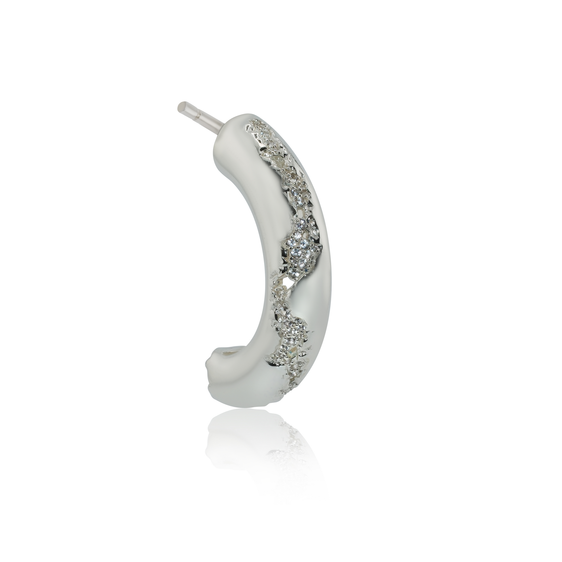 Lago Earring Silver