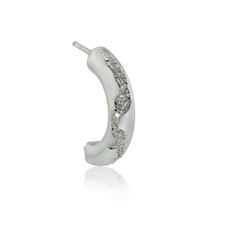 Lago Earring Silver