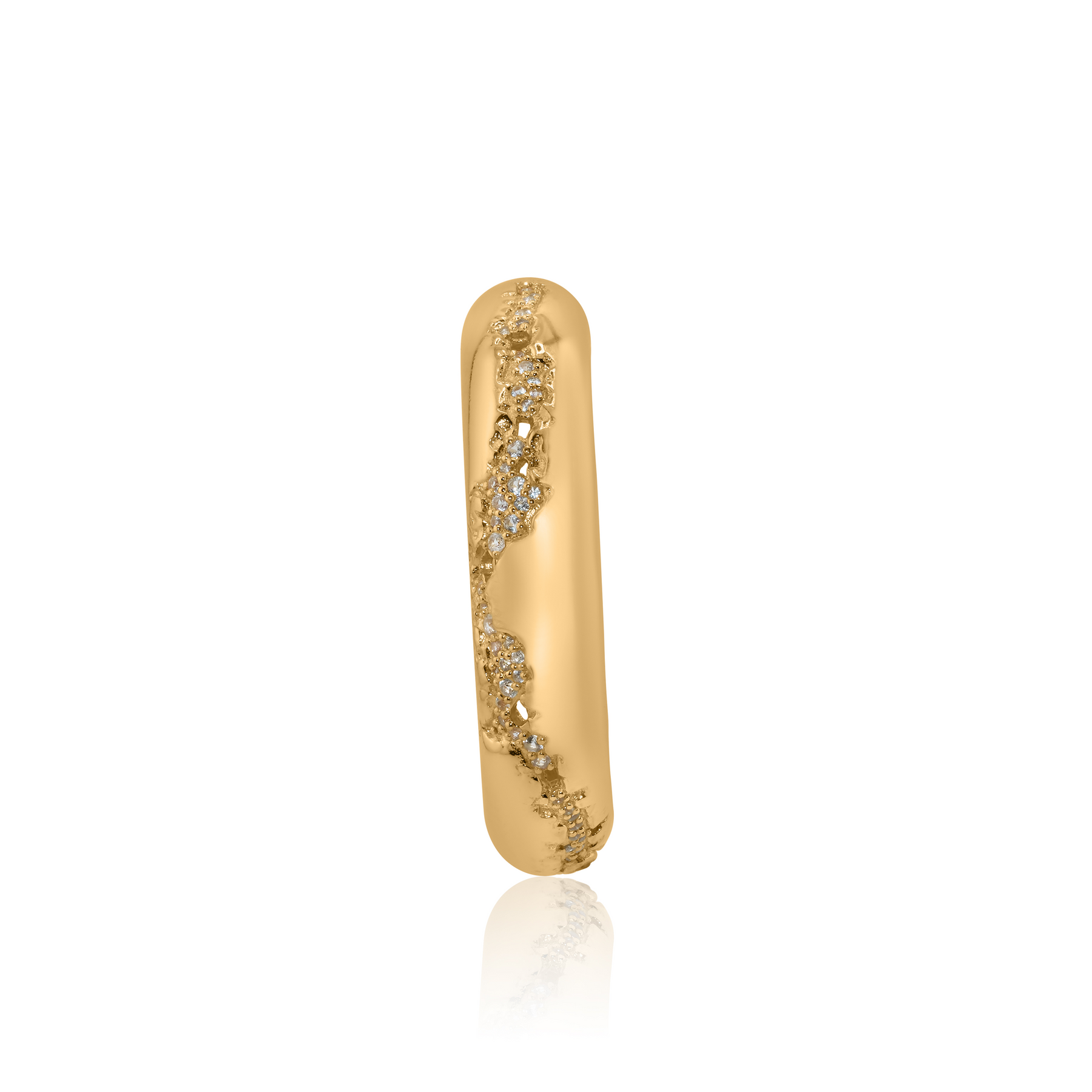 Lago Earring Yellow Gold