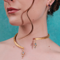 Tree Choker Yellow Gold