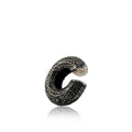 Beatrice Mini Textured Ear Cuff Silver